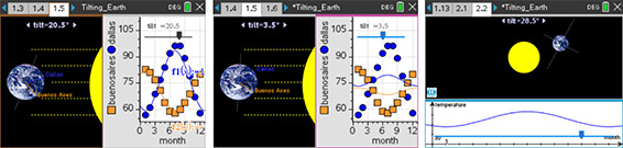 Screenshots from Tilting Earth (MS/HS)