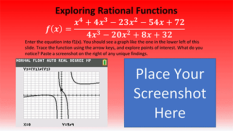 Example of a template that students would add work to.