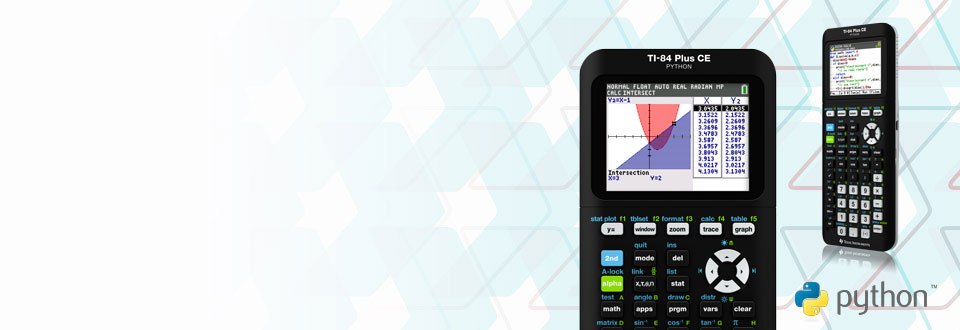 Getting started on TI technology | TI-84 Plus CE Python